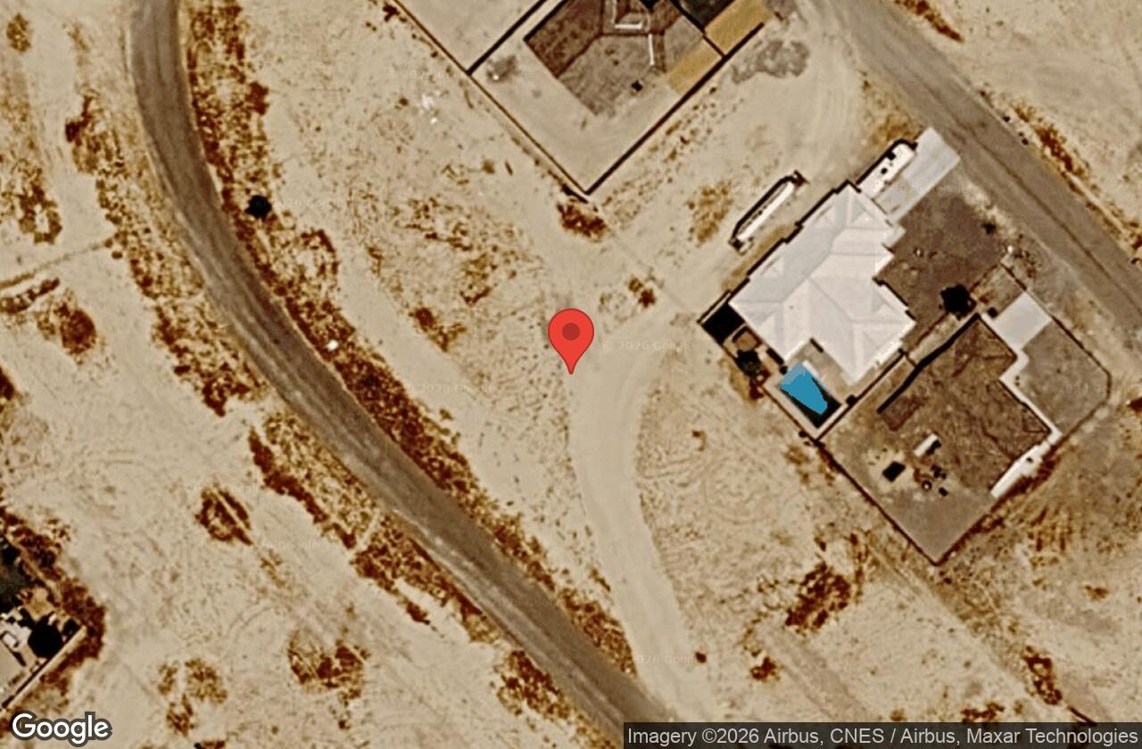 Satellite map for 1801 JEROME, Pahrump, NV 89048