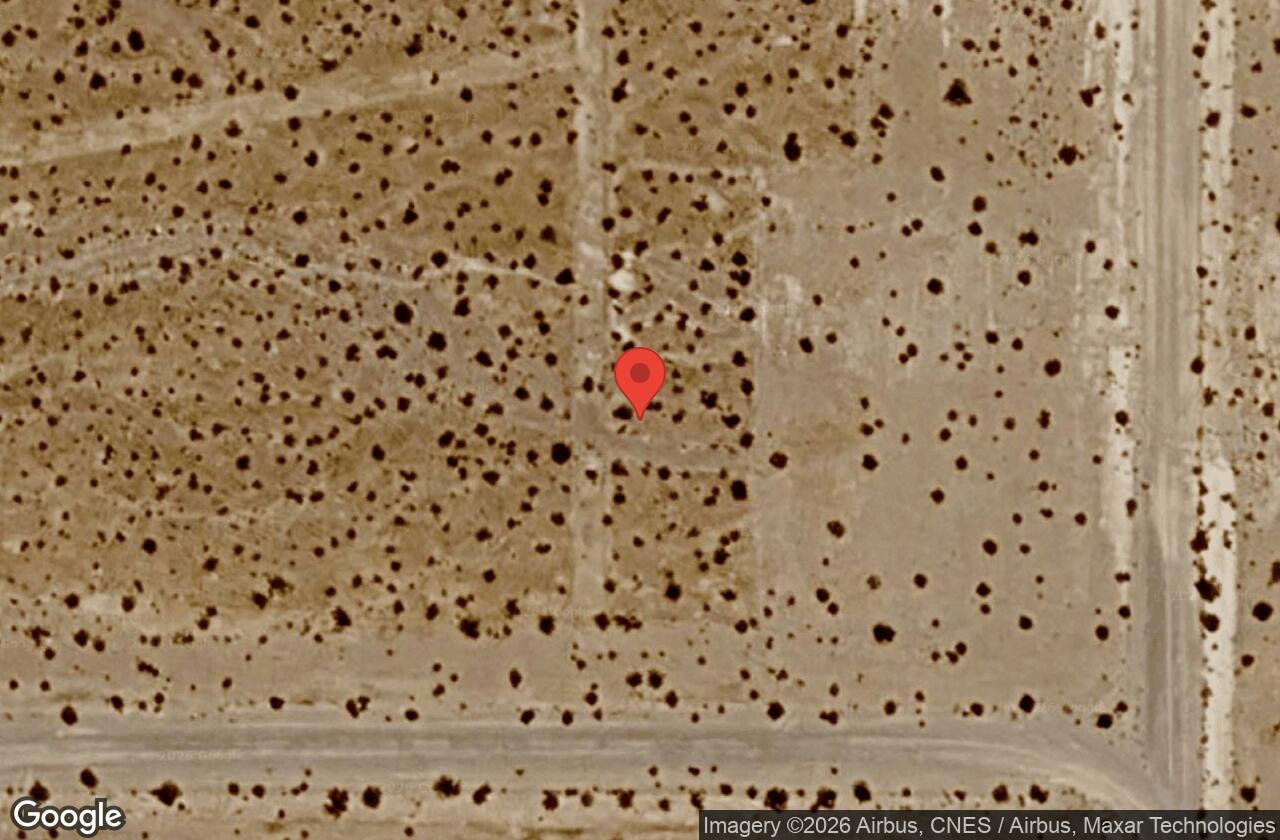 Satellite map for 1640 Araby, Pahrump, NV 89060