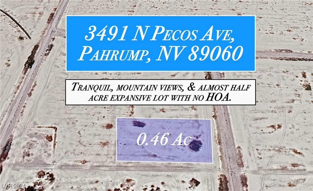 3491 Pecos, Pahrump, NV 89060