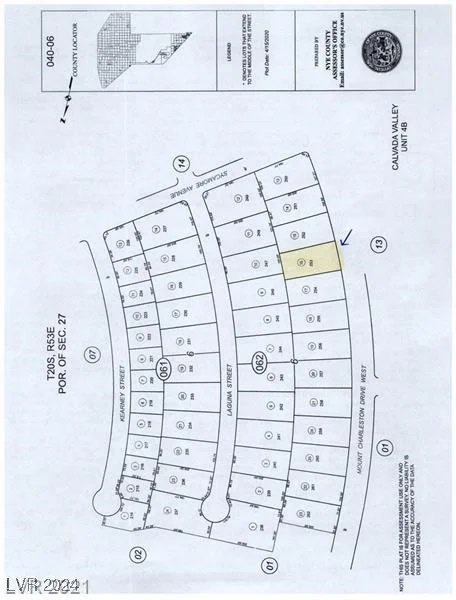 2384 Mount Charleston, Pahrump, NV 89048