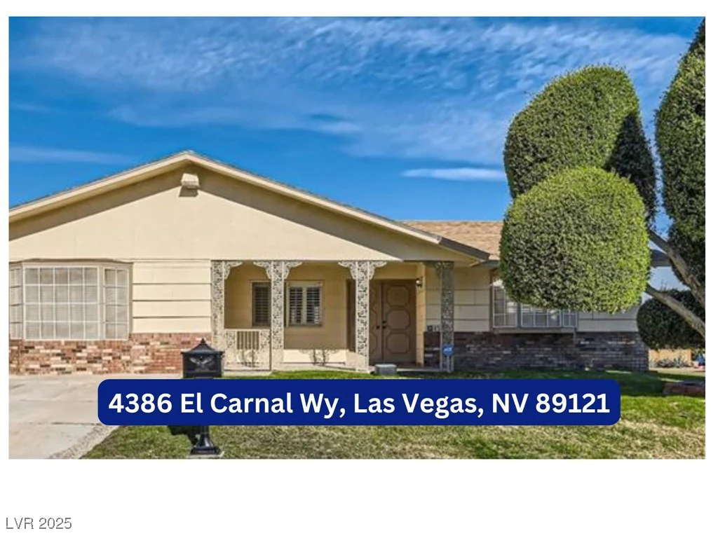 4386 El Carnal, Las Vegas, NV 89121