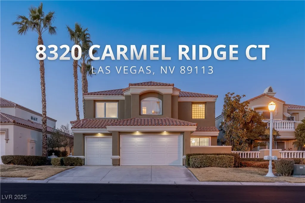 8320 Carmel Ridge, Las Vegas, NV 89113