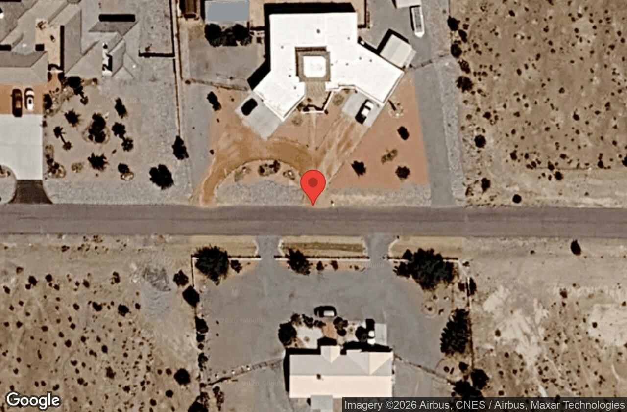 Satellite map for 4780 JAKE, Pahrump, NV 89060