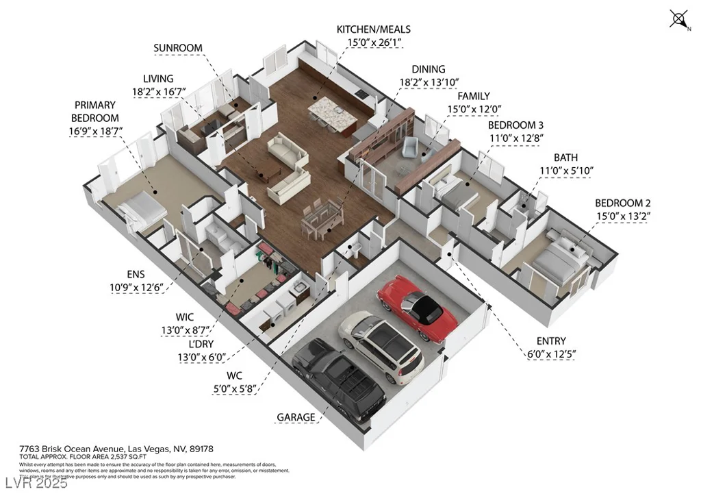 7763 Brisk Ocean, Las Vegas, NV 89178