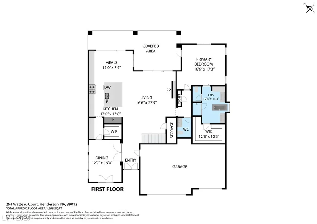 294 Watteau, Henderson, NV 89012