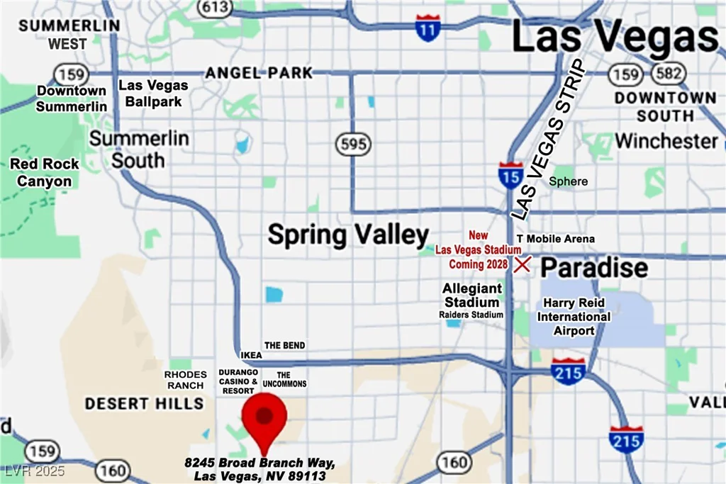 8245 Broad Branch, Las Vegas, NV 89113
