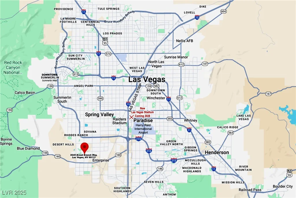 8245 Broad Branch, Las Vegas, NV 89113