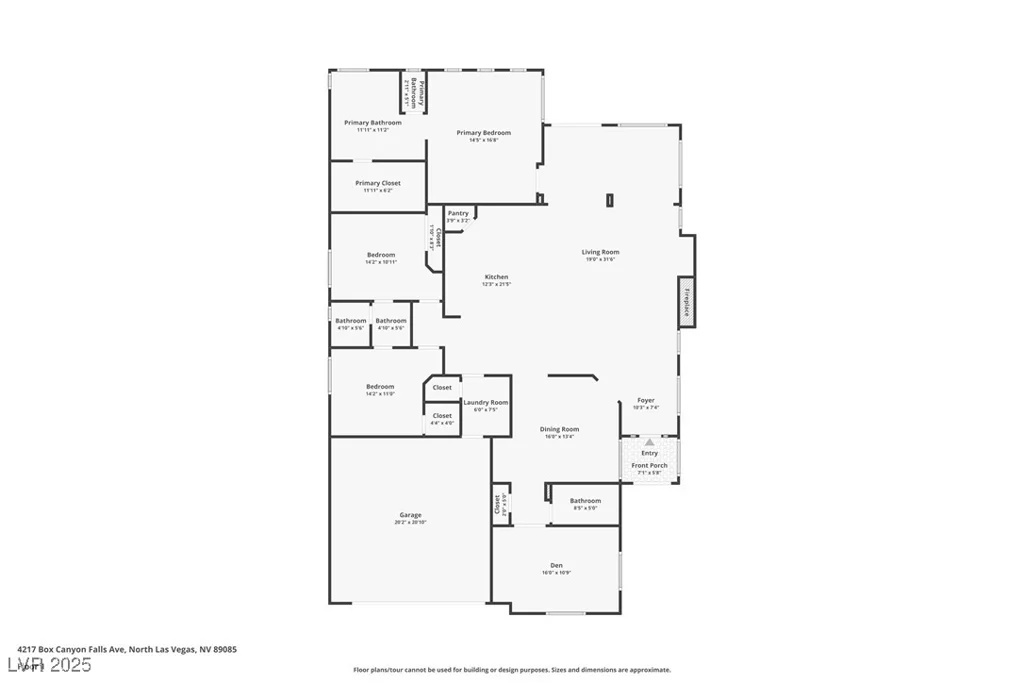 4217 Box Canyon Falls, North Las Vegas, NV 89085