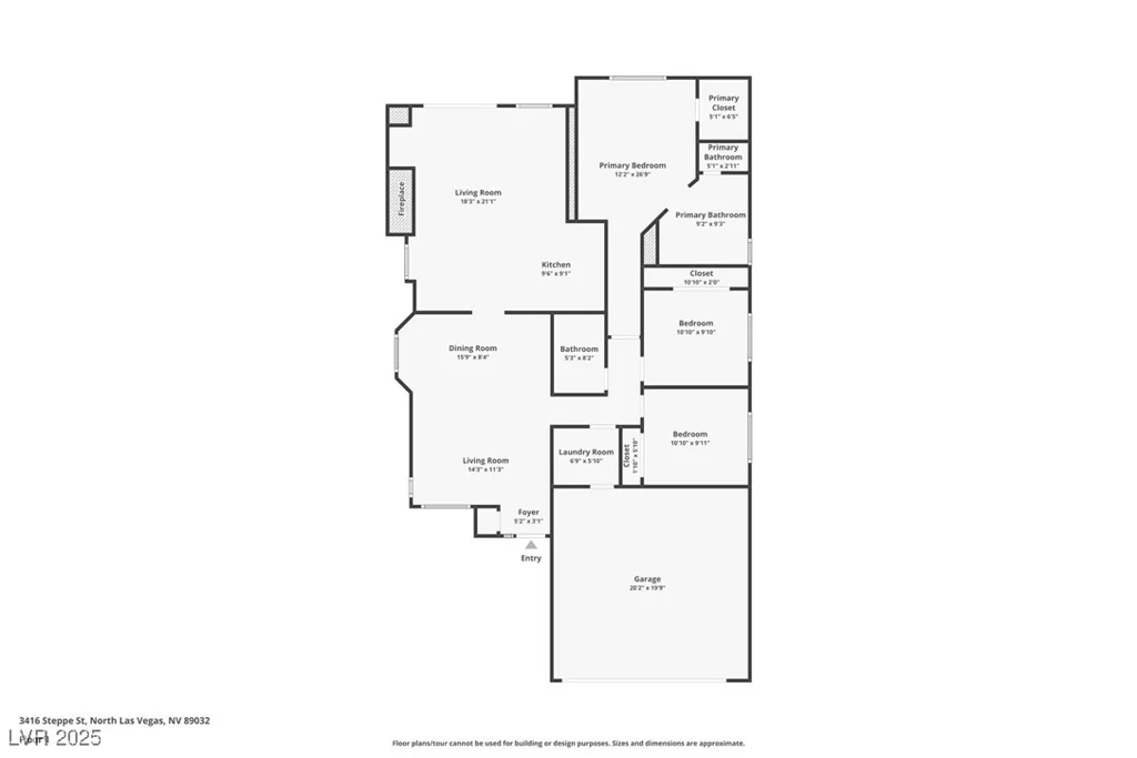 3416 Steppe, North Las Vegas, NV 89032