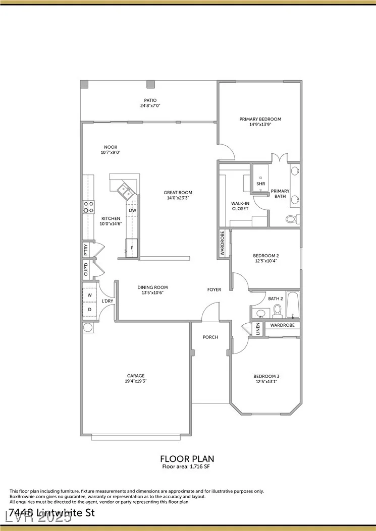 7448 Lintwhite, North Las Vegas, NV 89084
