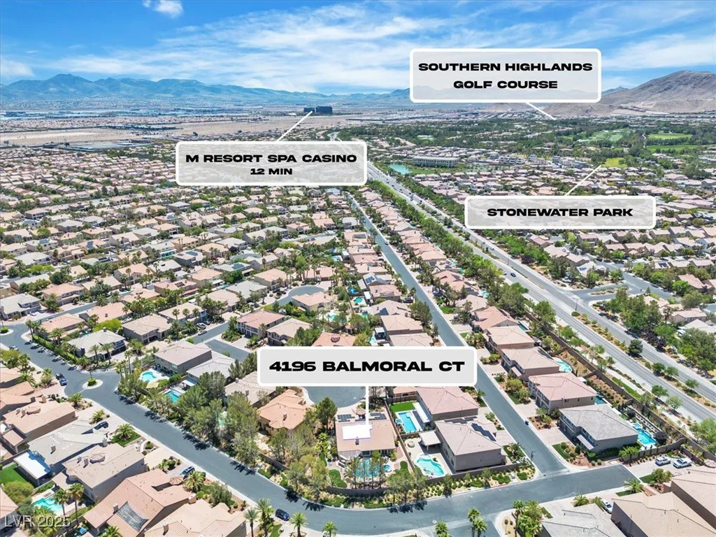 4196 Balmoral Castle, Las Vegas, NV 89141