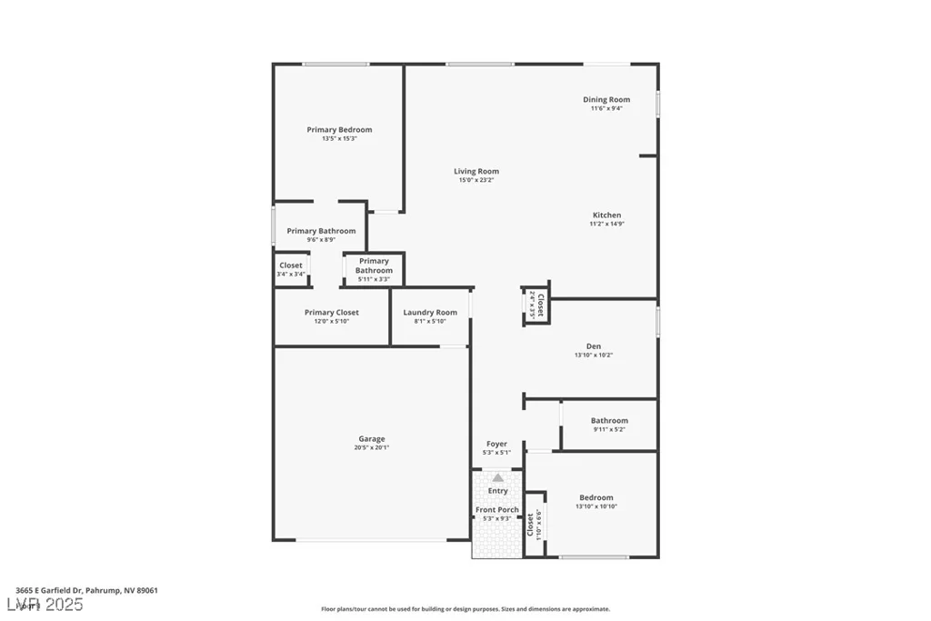 3665 Garfield, Pahrump, NV 89061
