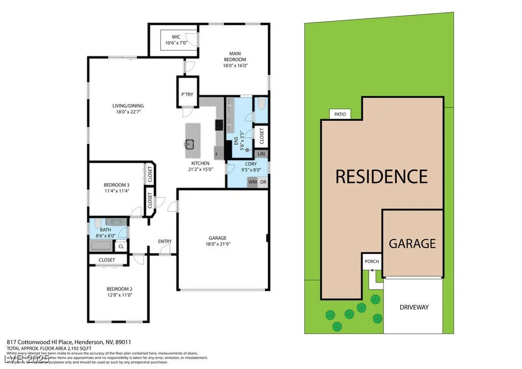 817 Cottonwood Hill, Henderson, NV 89011