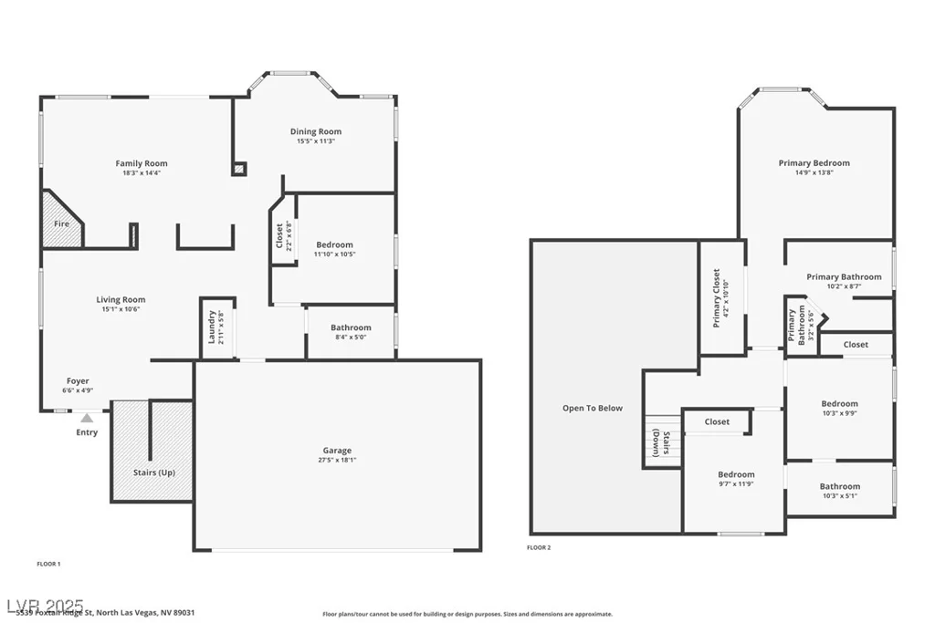 5539 Foxtail Ridge, North Las Vegas, NV 89031