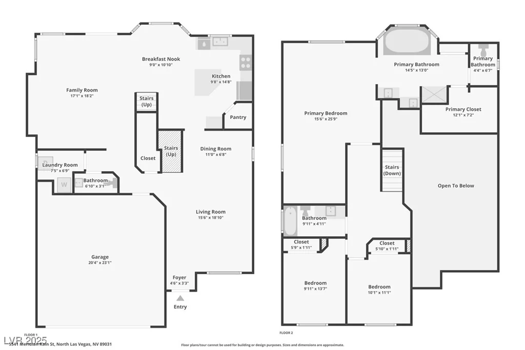 5541 Meridian Rain, North Las Vegas, NV 89031