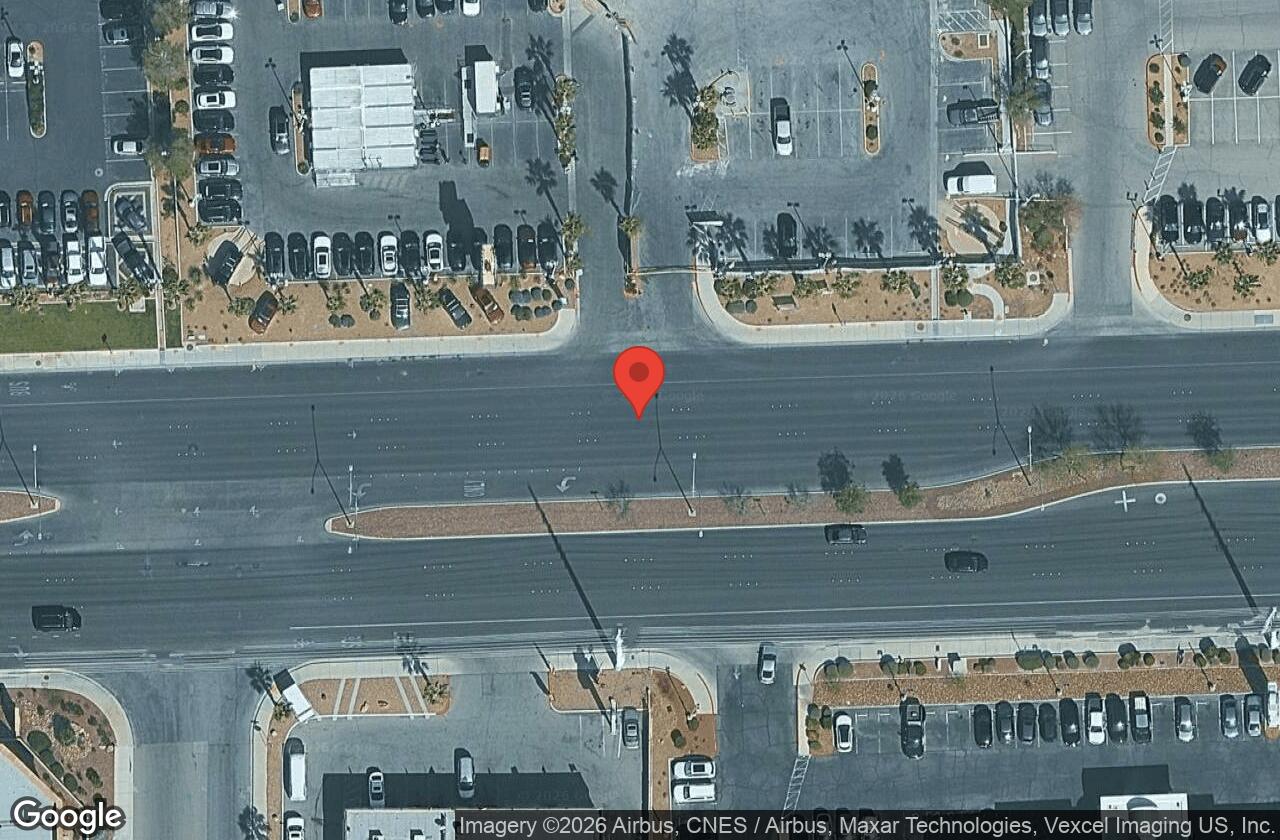 Satellite map for , Las Vegas, NV 89117