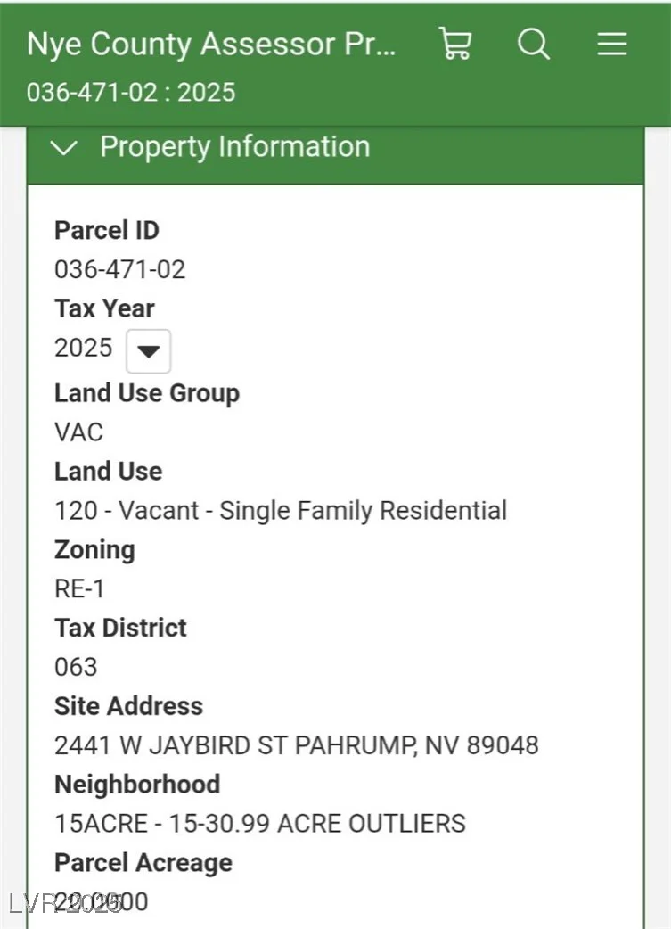 2441 Jaybird, Pahrump, NV 89048