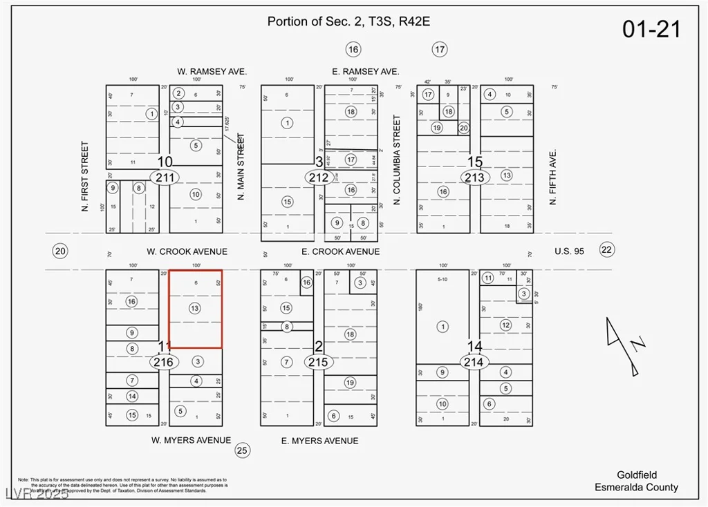100 Crook, Goldfield, NV 89013