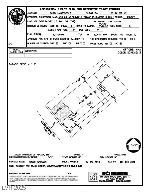 12230 Elderwood, Las Vegas, NV 89138