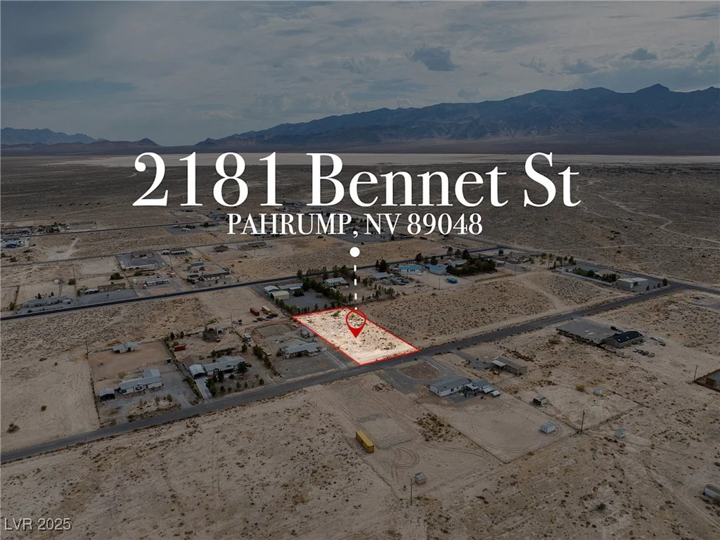 2181 Bennet, Pahrump, NV 89048