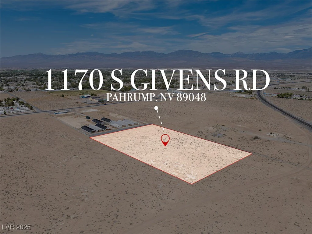 1170 Givens, Pahrump, NV 89048