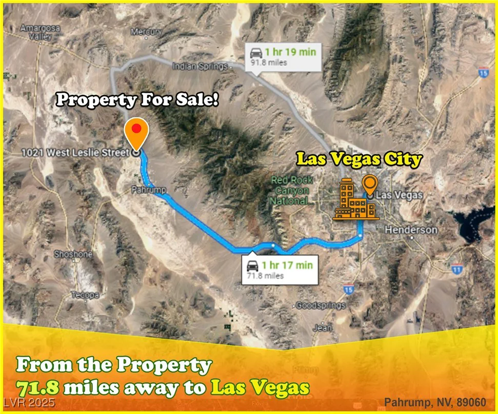 1021 Leslie, Pahrump, NV 89060
