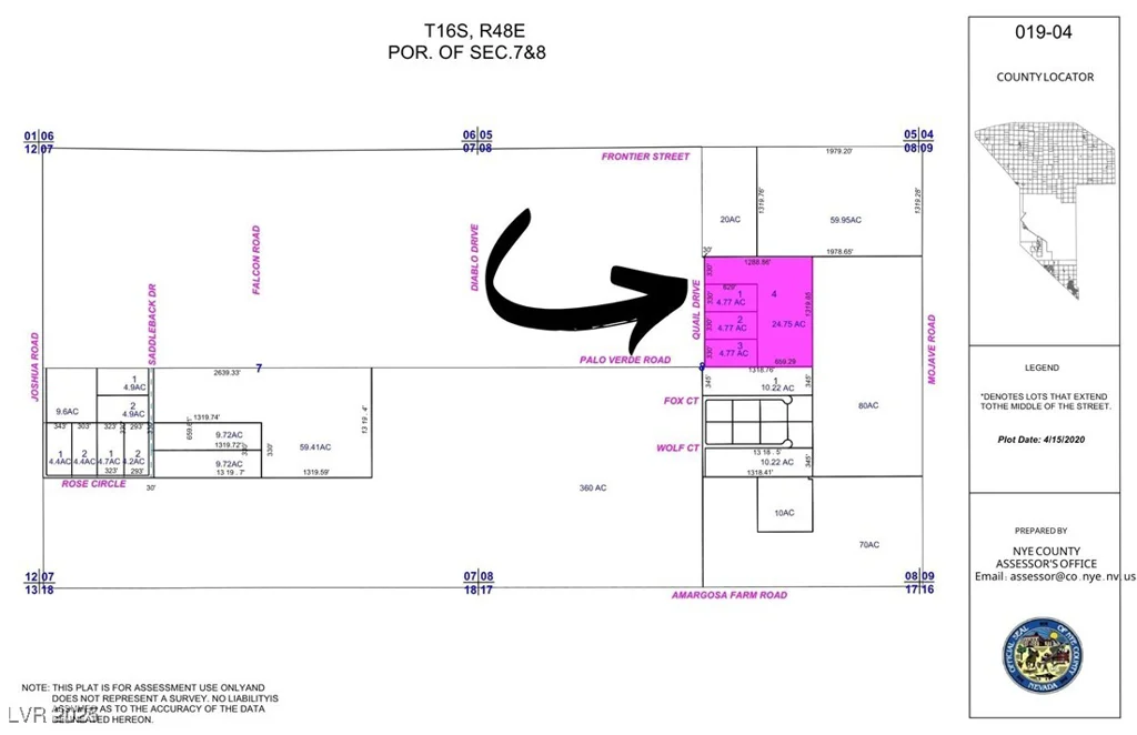 2721 Quail, Amargosa Valley, NV 89020