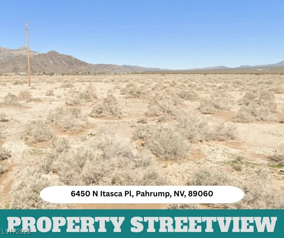 6450 Itasca, Pahrump, NV 89060