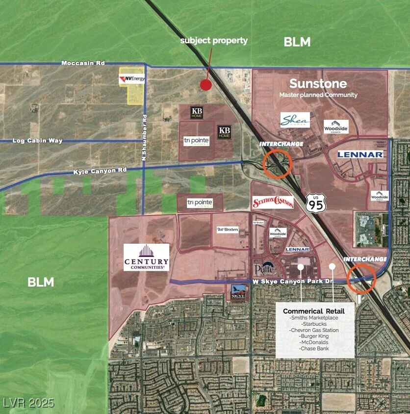 Trails End Ave & Oso Blanca Rd, Las Vegas, NV 89166