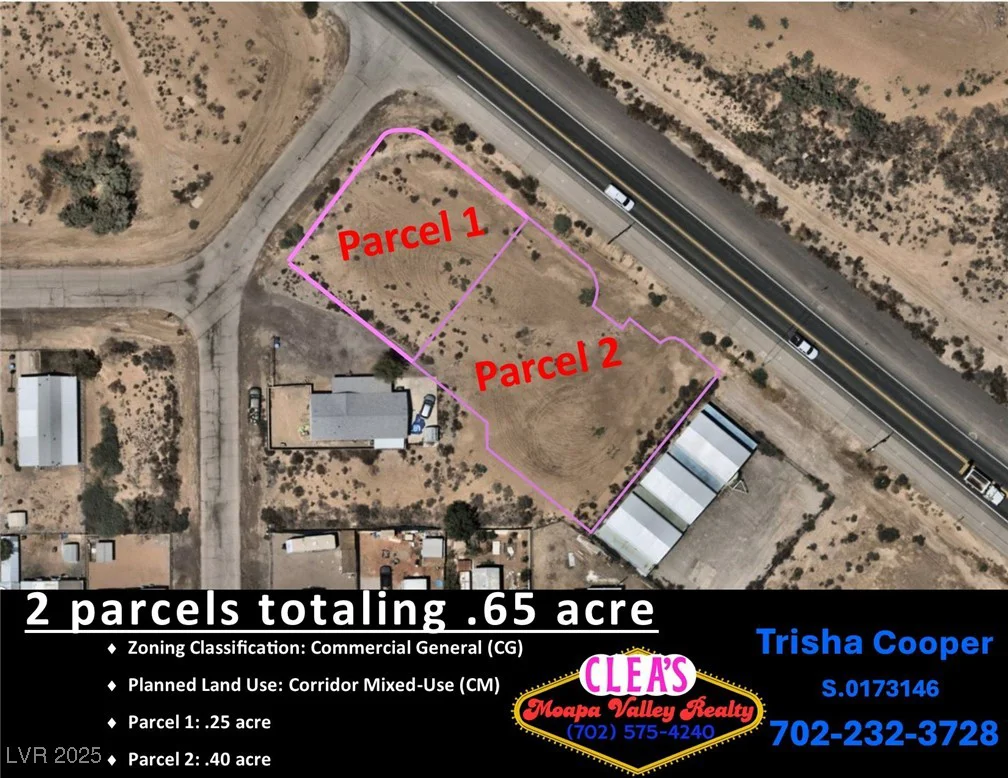 N Moapa Valley Blvd and N Oliver St, Overton, NV 89040