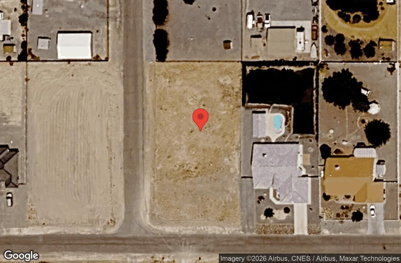 Satellite map for 5760 Santovito, Pahrump, NV 89061