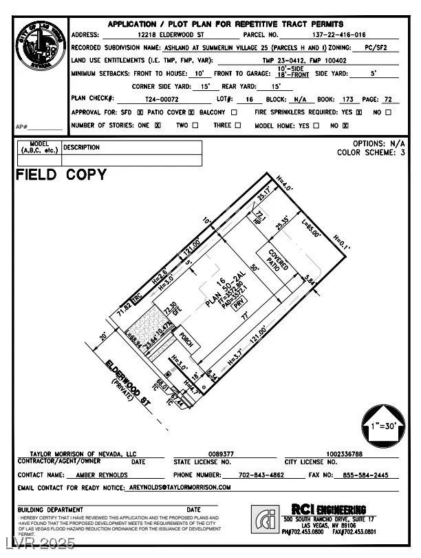12218 Elderwood, Las Vegas, NV 89138