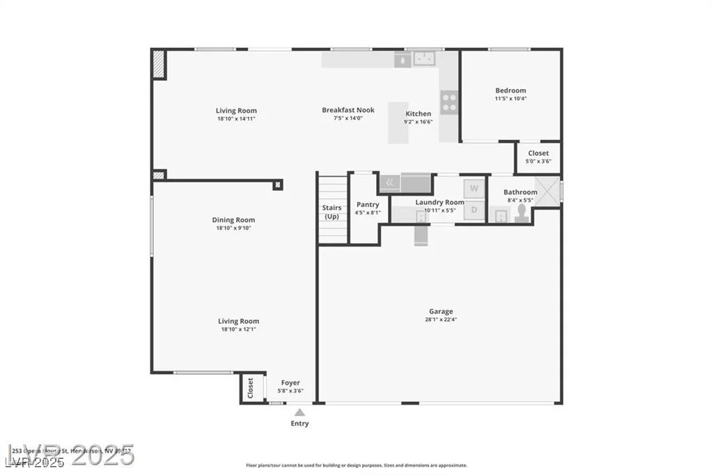 5396 Valley Wells, Las Vegas, NV 89113