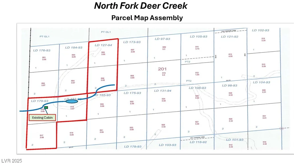 APN 128-07-201-017 N Fork Deer Creek, Mount Charleston, NV 89124