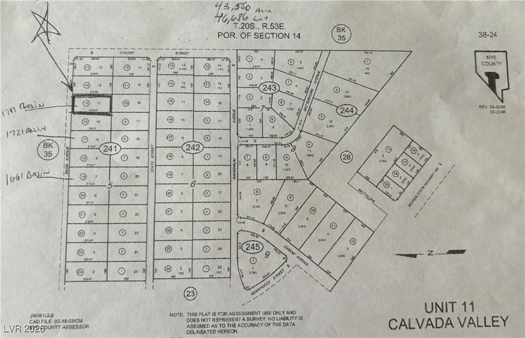 1781 Basin, Pahrump, NV 89060