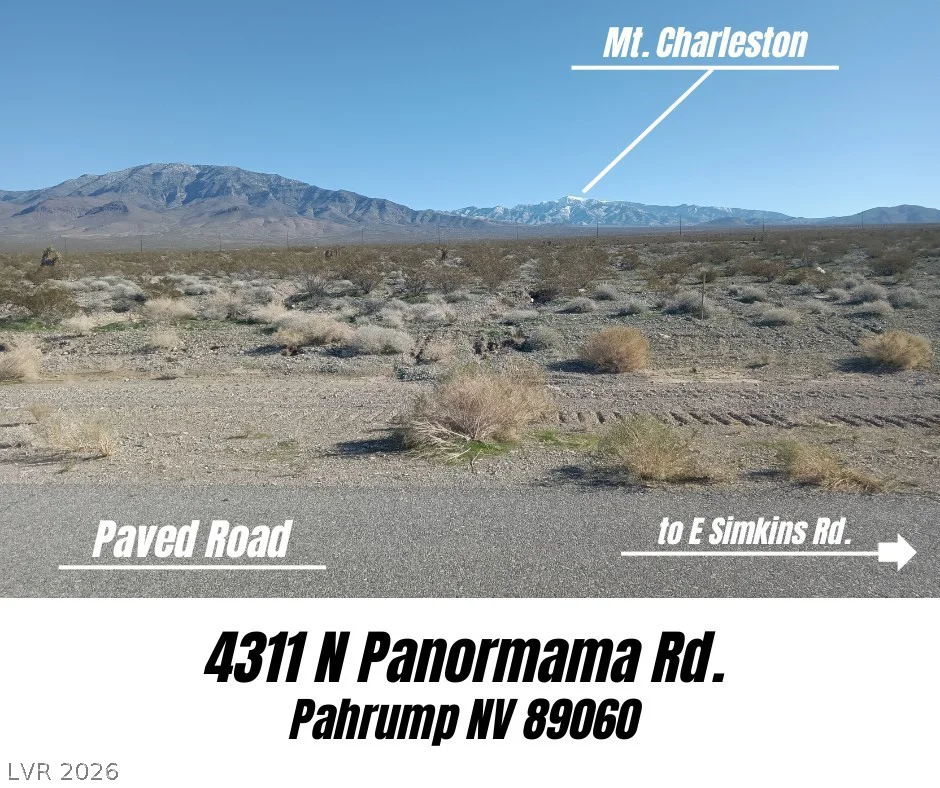 4311 Panorama, Pahrump, NV 89060