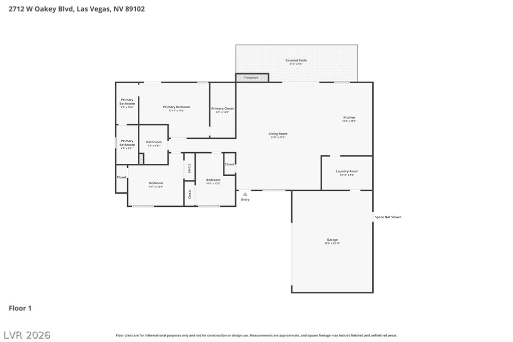 2712 Oakey, Las Vegas, NV 89102