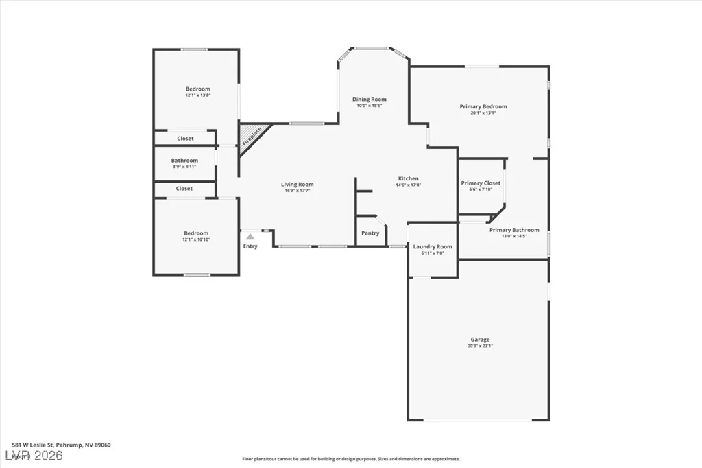 581 Leslie, Pahrump, NV 89060