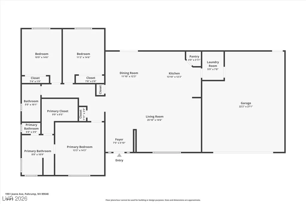 1951 Jeane, Pahrump, NV 89048