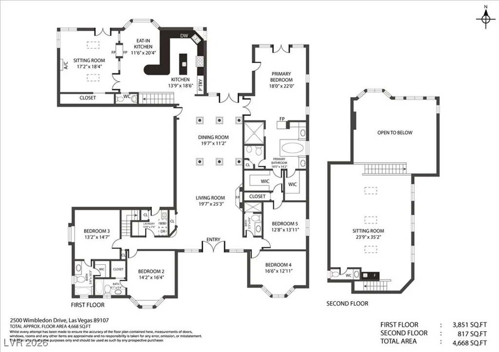 2500 Wimbledon, Las Vegas, NV 89107