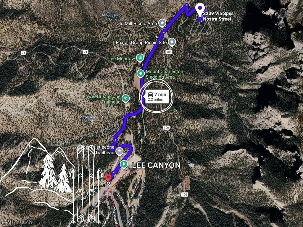 2209 Via Spes Nostra, Mount Charleston, NV 89124