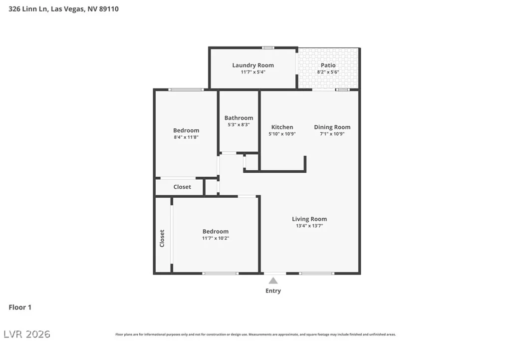 326 Linn, Las Vegas, NV 89110