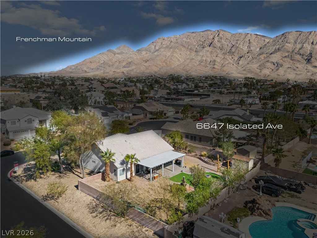 6647 Isolated, Las Vegas, NV 89110