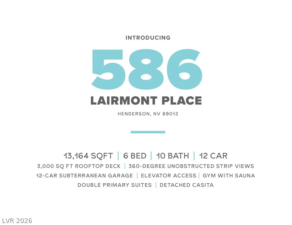 586 Lairmont, Henderson, NV 89012