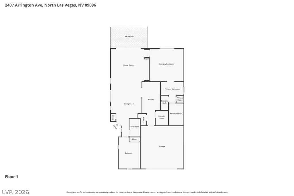 2407 Arrington, North Las Vegas, NV 89086