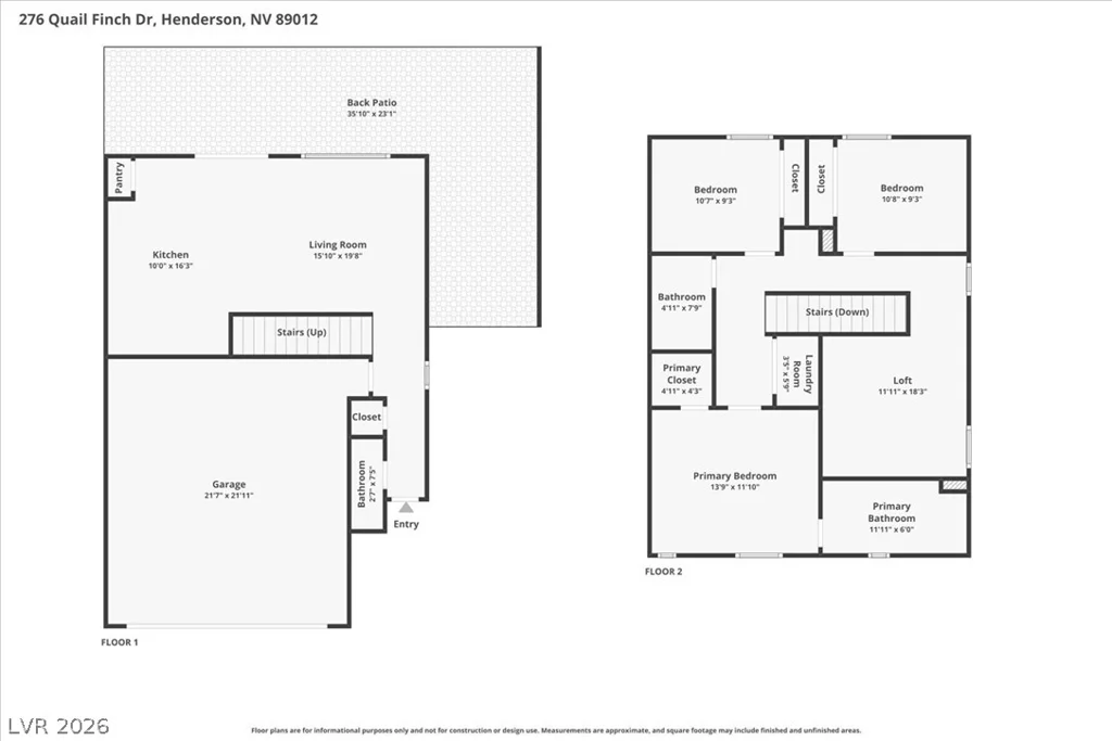 276 Quail Finch, Henderson, NV 89012