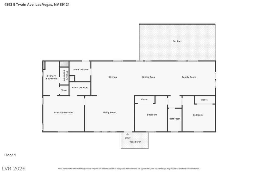 4893 Twain, Las Vegas, NV 89121