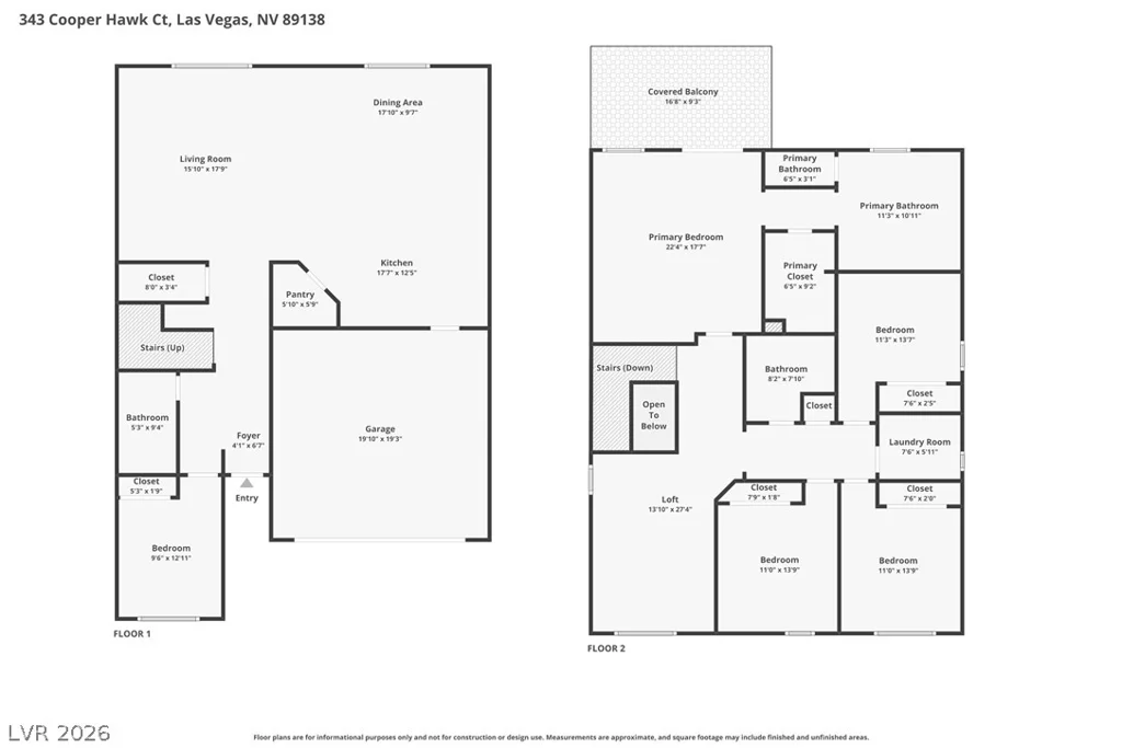 343 Cooper Hawk, Las Vegas, NV 89138