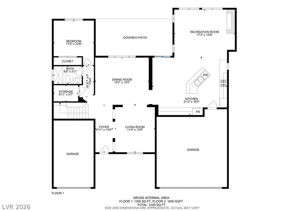 1008 Robust, North Las Vegas, NV 89081