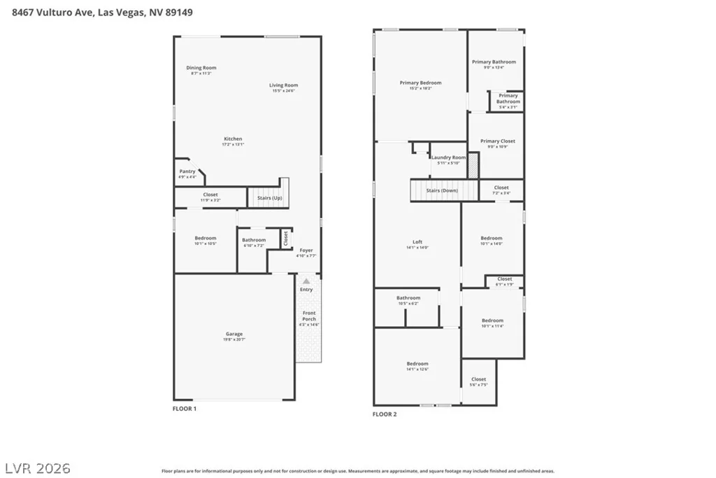 8467 Vulturo, Las Vegas, NV 89149